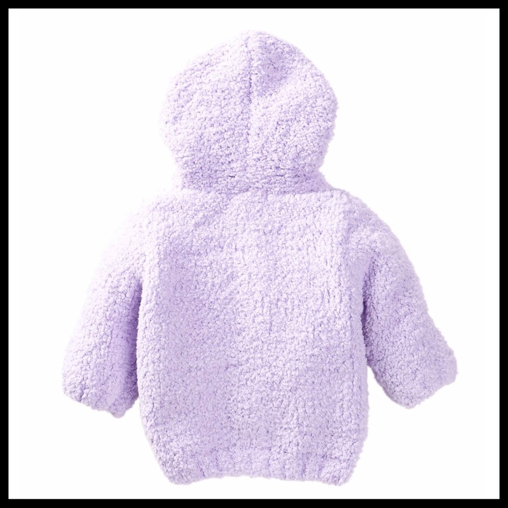 ANGEL DEAR HOODIE FLEECE JACKET HOODED COAT - Picture 4 of 8